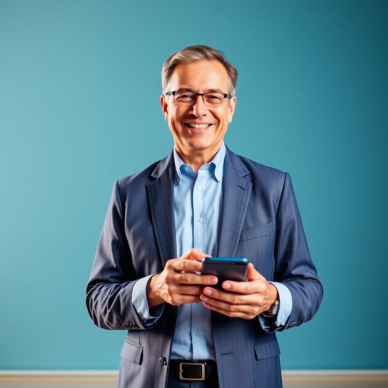 Servidor público federal aprovando crédito consignado pelo celular
